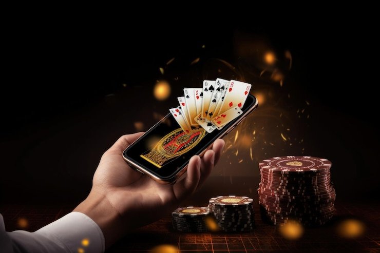 Layar permainan Big Bass Bonanza di aplikasi mobile pedang togel dengan gulungan slot dan simbol ikan